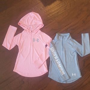 Under Armour Girls Long Sleeve HeatGear